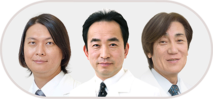 外薗先生、石原理事長、加曾利先生　写真
