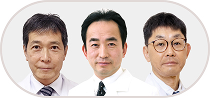 杉江先生、石原理事長、立山先生　写真