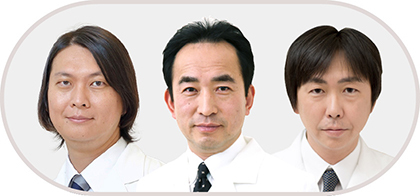 外薗先生、石原理事長、工藤先生　写真