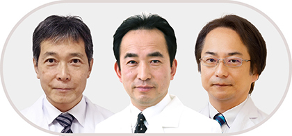 石原理事長、立山先生、上先生　写真