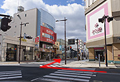 本八戸駅からの道順・動画5