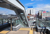 いわき駅南口からの道順・動画2