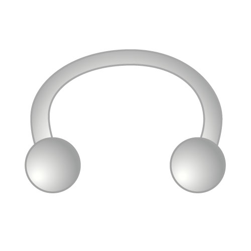 サーキュラーバーベル・ピアス